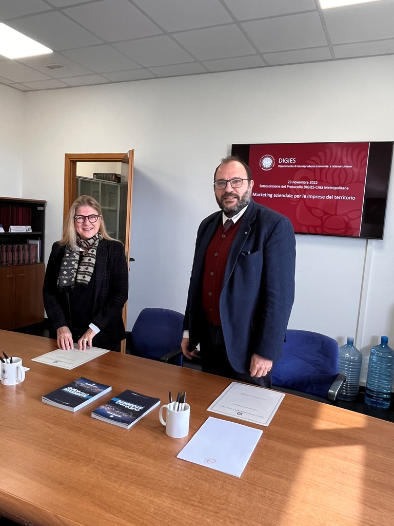 Metrocity e Università  Mediterranea insieme per la formazione delle imprese nel settore marketing
