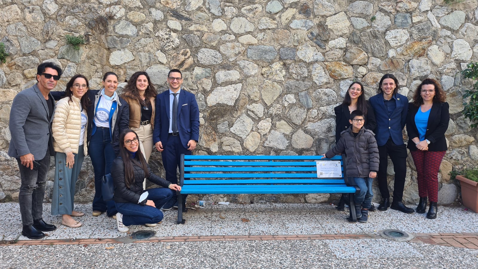 Reggio Calabria –  Installata a piazza Castello una nuova panchina parlante per la prevenzione sul diabete