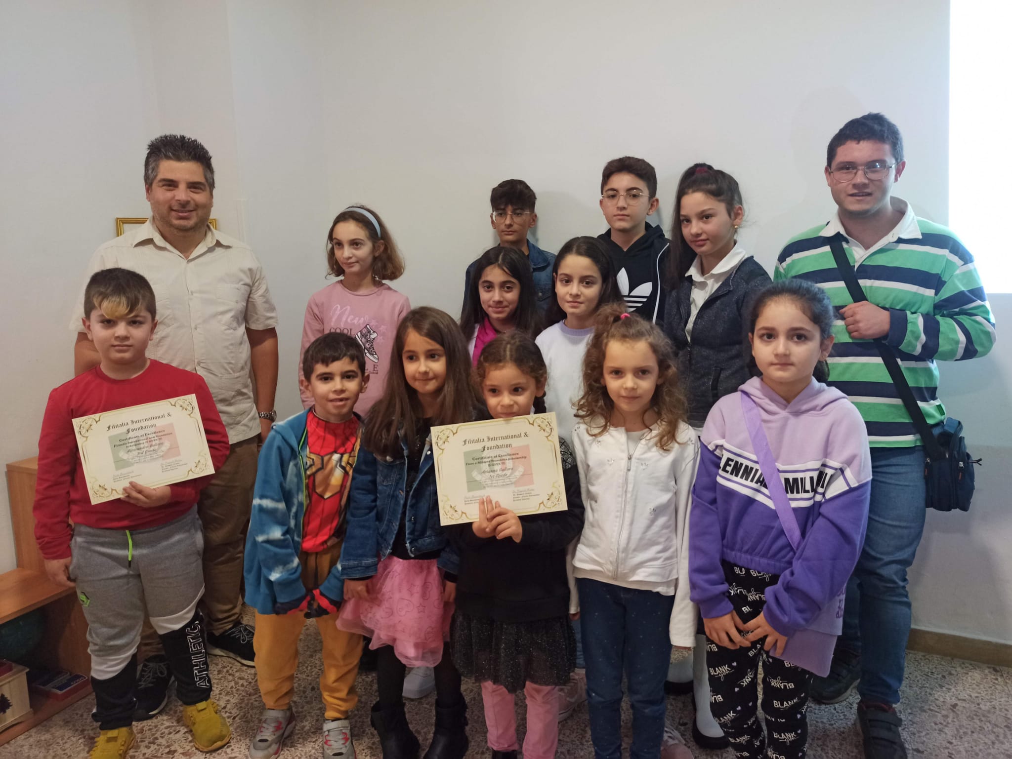 La Filitalia premia sei studenti Calabresi con una borsa di studio