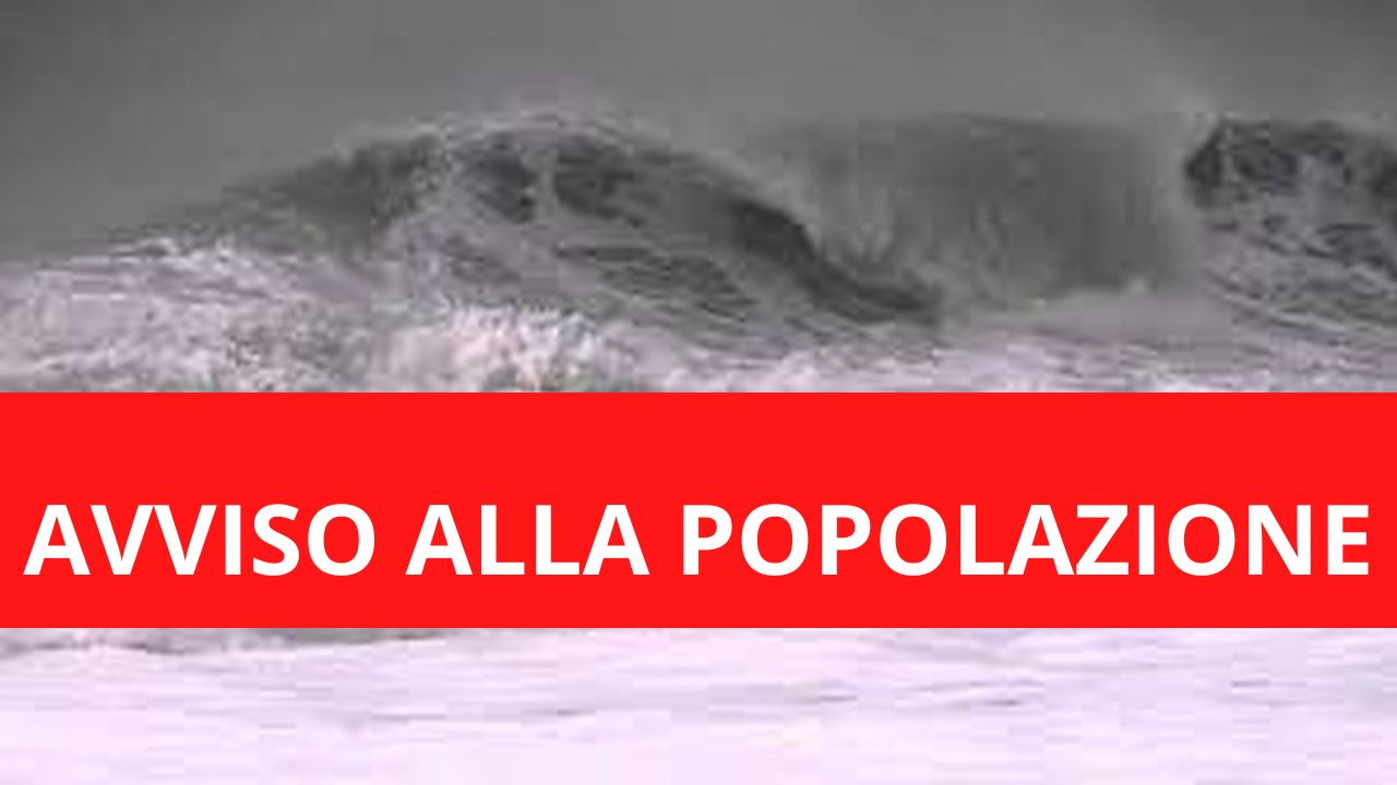Onda anomala in arrivo in Calabria, allerta della Prefettura: “Non stare vicino a spiagge, arenili e aree limitrofe”
