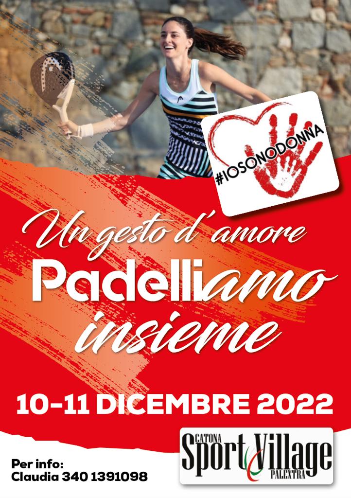Reggio Calabria – Tutto pronto per l’evento di beneficenza contro la violenza sulle donne“Padelliamo insieme”