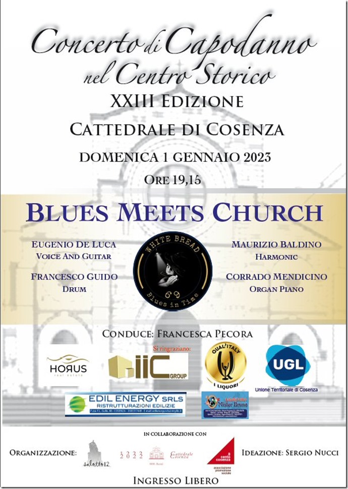 Concerto di Capodanno nel Centro Storico di Cosenza