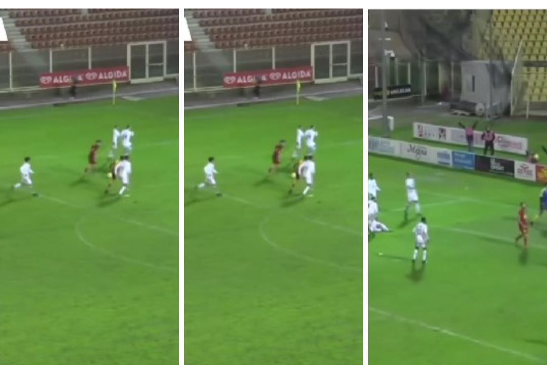 Serie C, ma è un gol da Serie A: Ghion del Catanzaro come Alberto Tomba (VIDEO)
