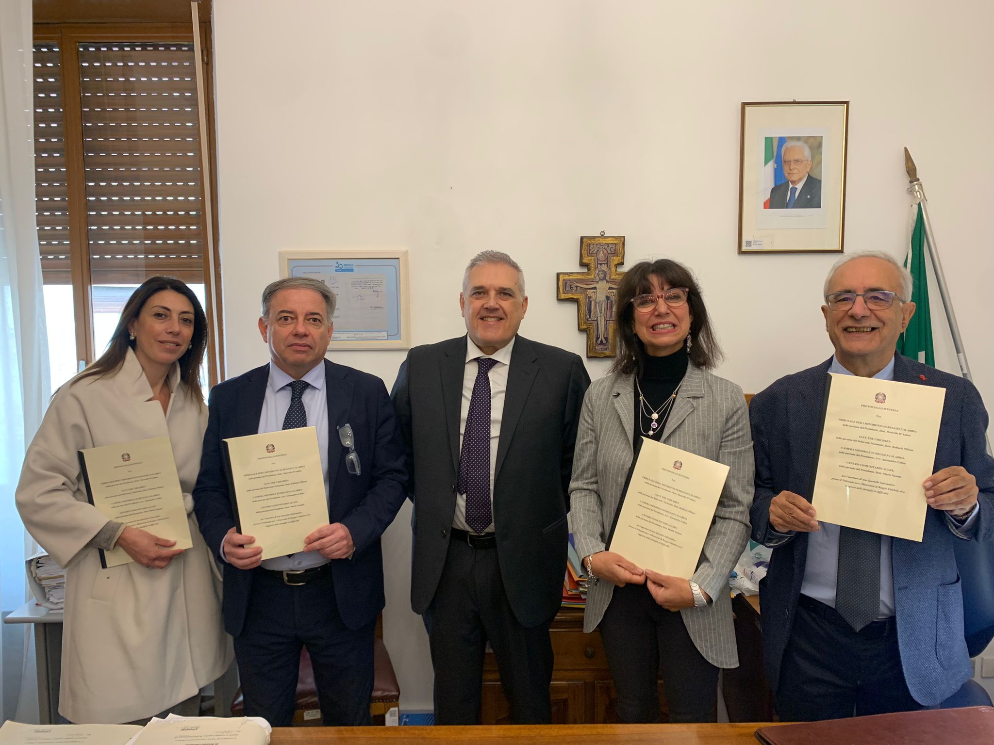 Un Tribunale amico dei minori e delle famiglie. Accordo di collaborazione con Save the Children, Camera minorile, Agape