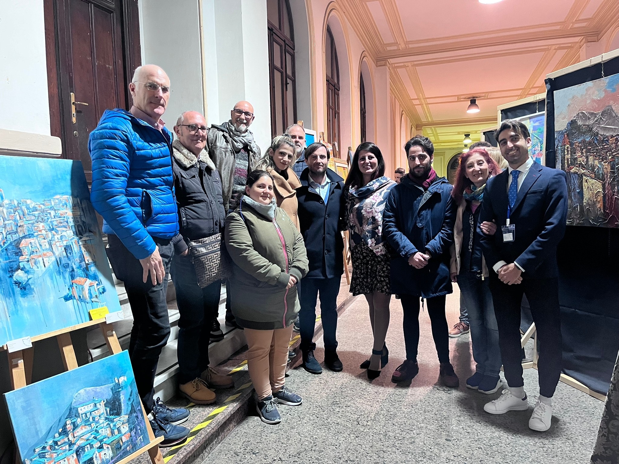 Reggio Calabria, Associazione Dedalo: grande successo per inaugurazione Collettiva d’Arte “Anime Nuove”