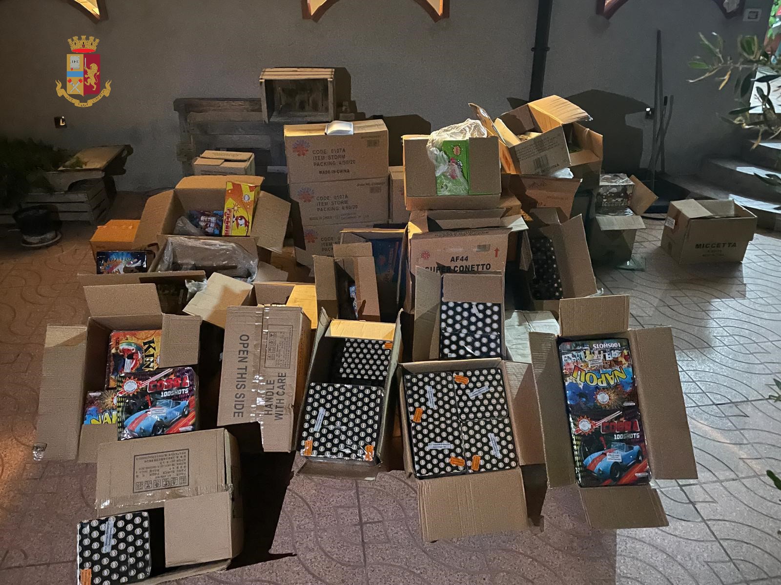 Reggio Calabria – Sequestrati 41 kg di giochi pirotecnici