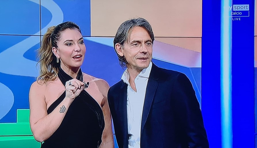 Reggina, blitz di Inzaghi durante la diretta di Sky Sport per il post-partita di Frosinone-Pisa