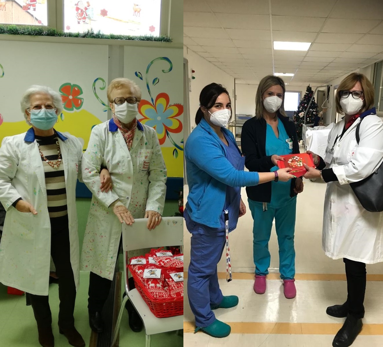 Reggio Calabria, l’Avo vicina a chi soffre: biglietti di auguri ai pazienti e Befana in pediatria