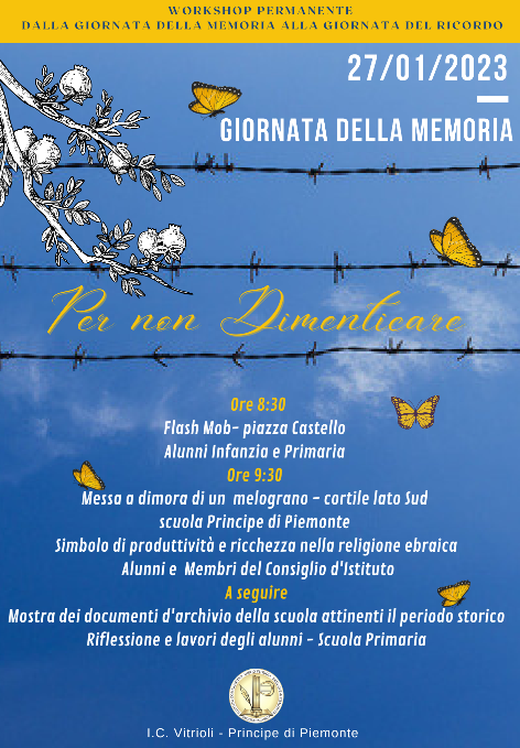Reggio Calabria – Giornata della Memoria, FlashMob a Piazza Castello