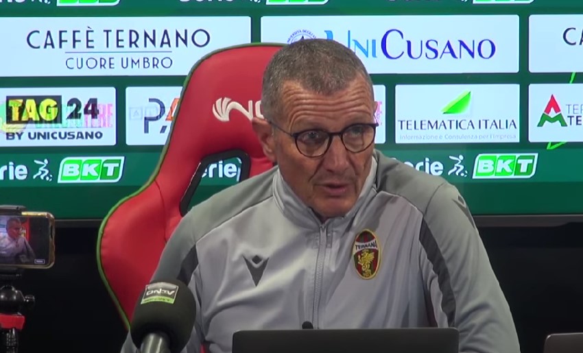 Reggina-Ternana, Andreazzoli: “Oggi abbiamo perso un’occasione”