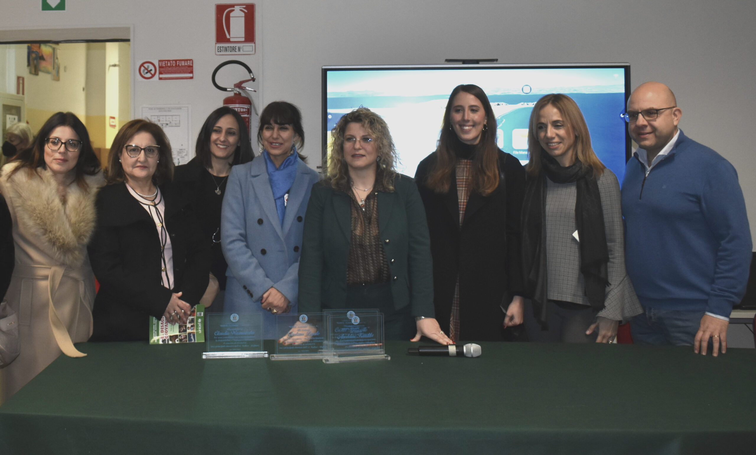 Reggio Calabria – Inaugurazione “NewsRoom” presso scuola secondaria I grado di Catona