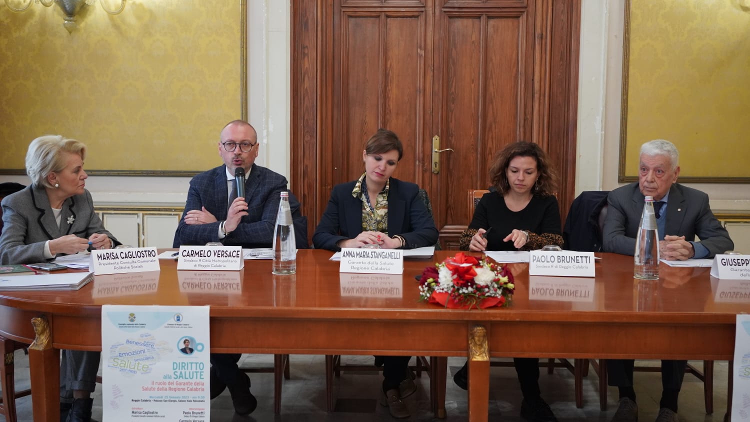 Reggio Calabria – Garante regionale della Salute in visita a Palazzo San Giorgio
