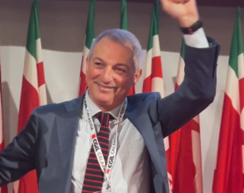 Angelo Sposato confermato Segretario Generale Cgil Calabria