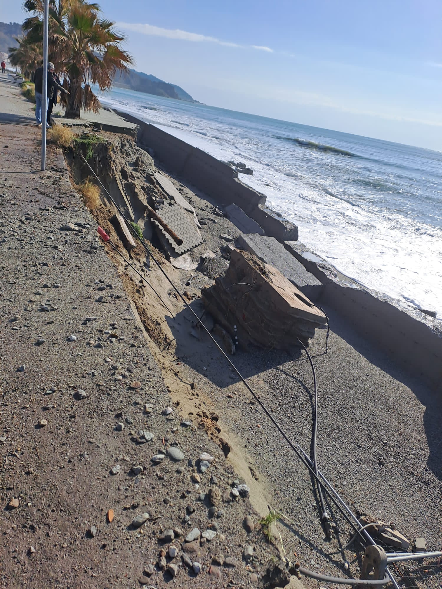 Reggio Calabria – Maltempo danneggia Bova Marina: immediato ripristino rete idrica