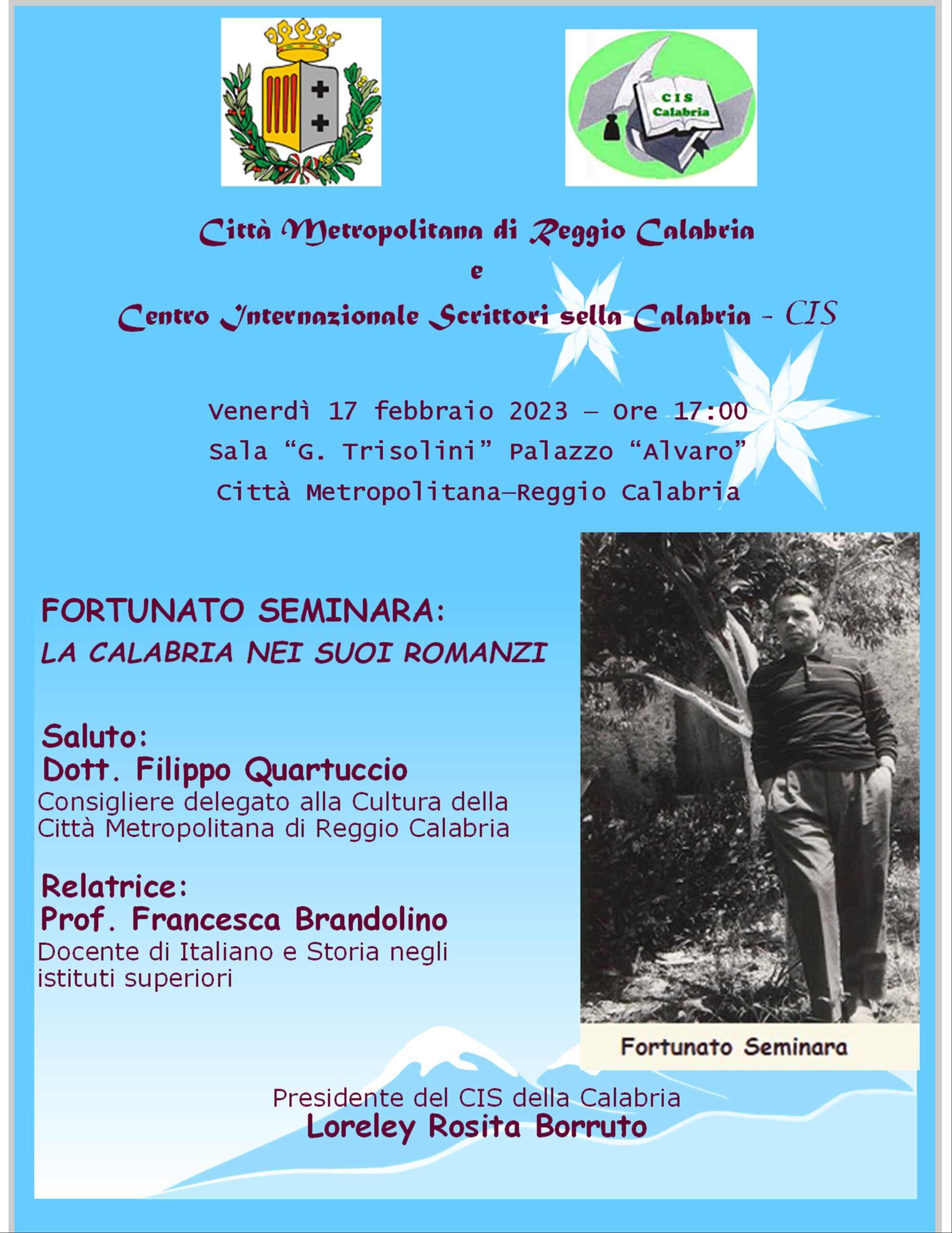 Reggio Calabria – Appuntamento promosso dal Cis della Calabria