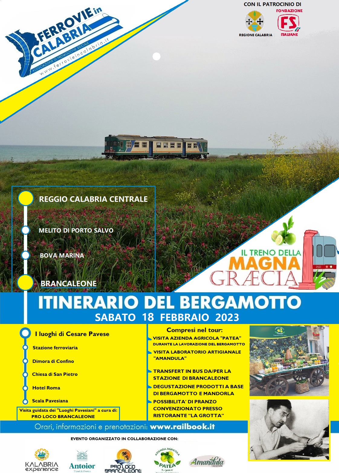 Si torna a viaggiare sul Treno della Magna Graecia da Catanzaro Lido e Reggio Calabria Centrale