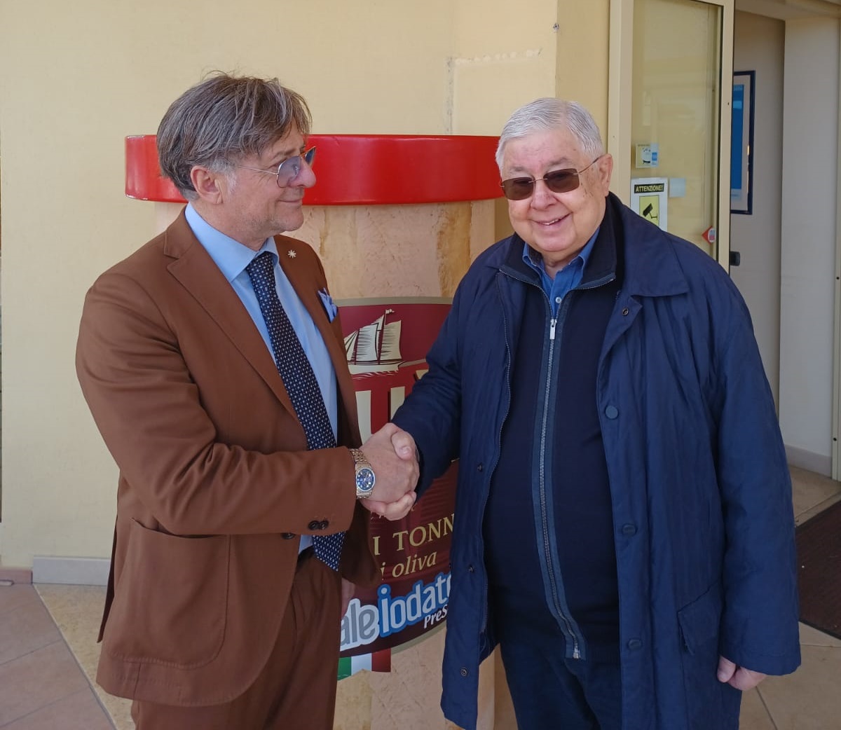 Il presidente della Camera di Commercio in visita allo stabilimento della Callipo