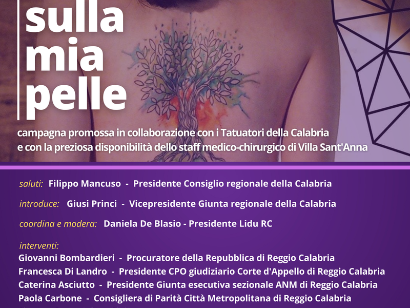 Reggio Calabria – Tavola rotonda dal titolo “Sulla mia pelle”