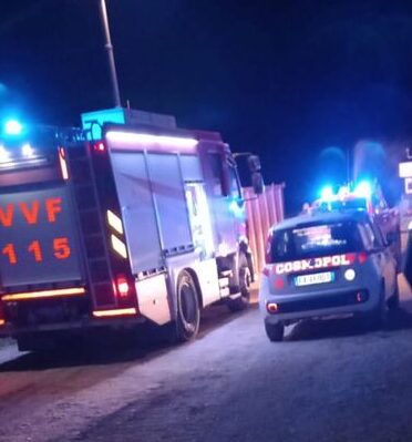 Tentativo d’incendio in un cantiere della 106 ionica