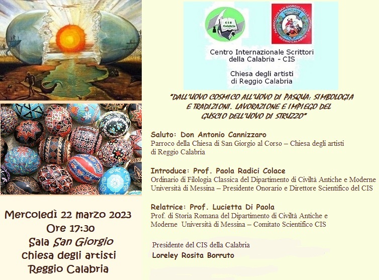 Reggio Calabria – Appuntamento promosso dal Cis della Calabria