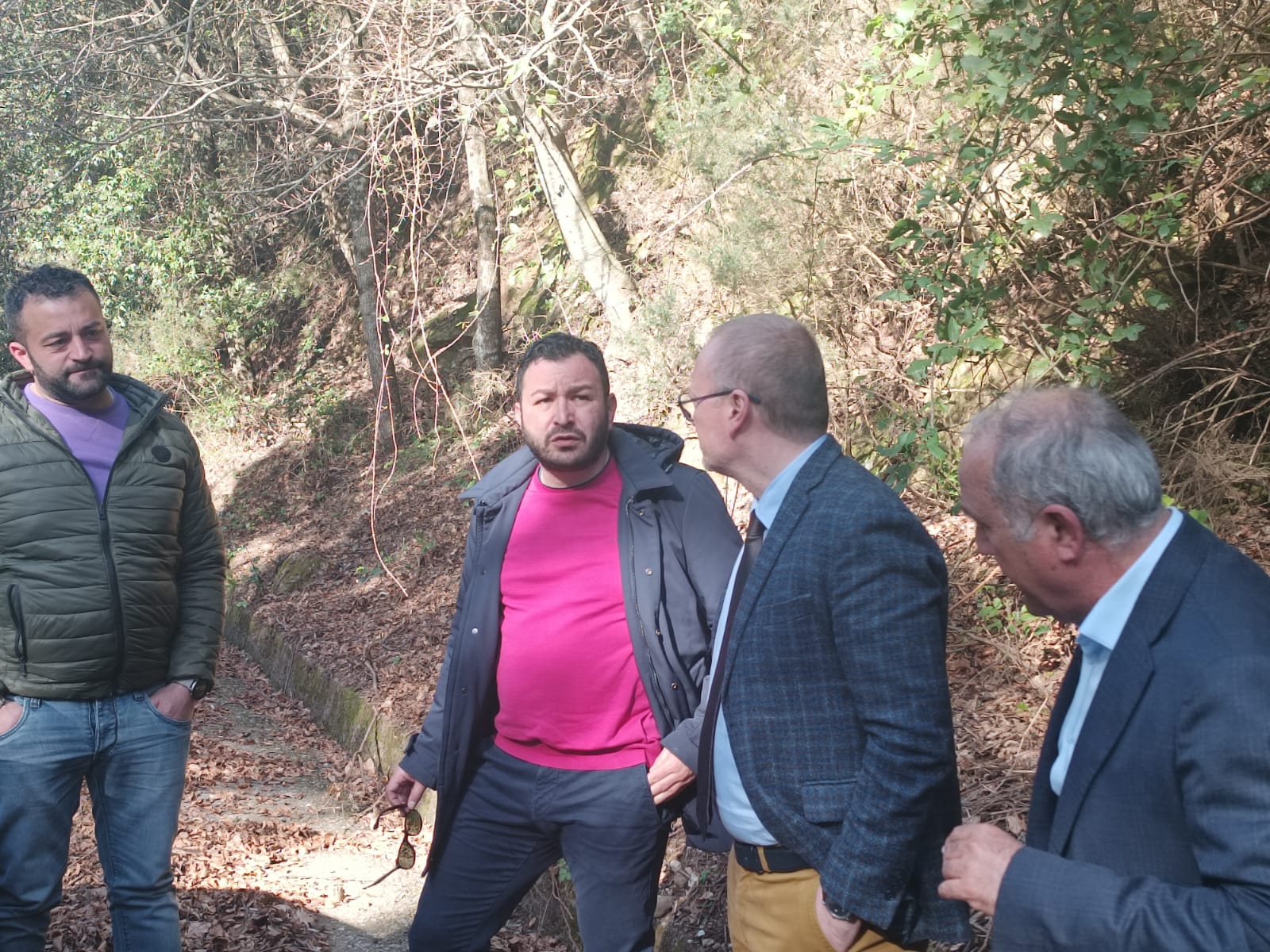 Viabilità sulle strade metropolitane, sopralluogo di Versace sul percorso del MiniSlalom Città di Molochio