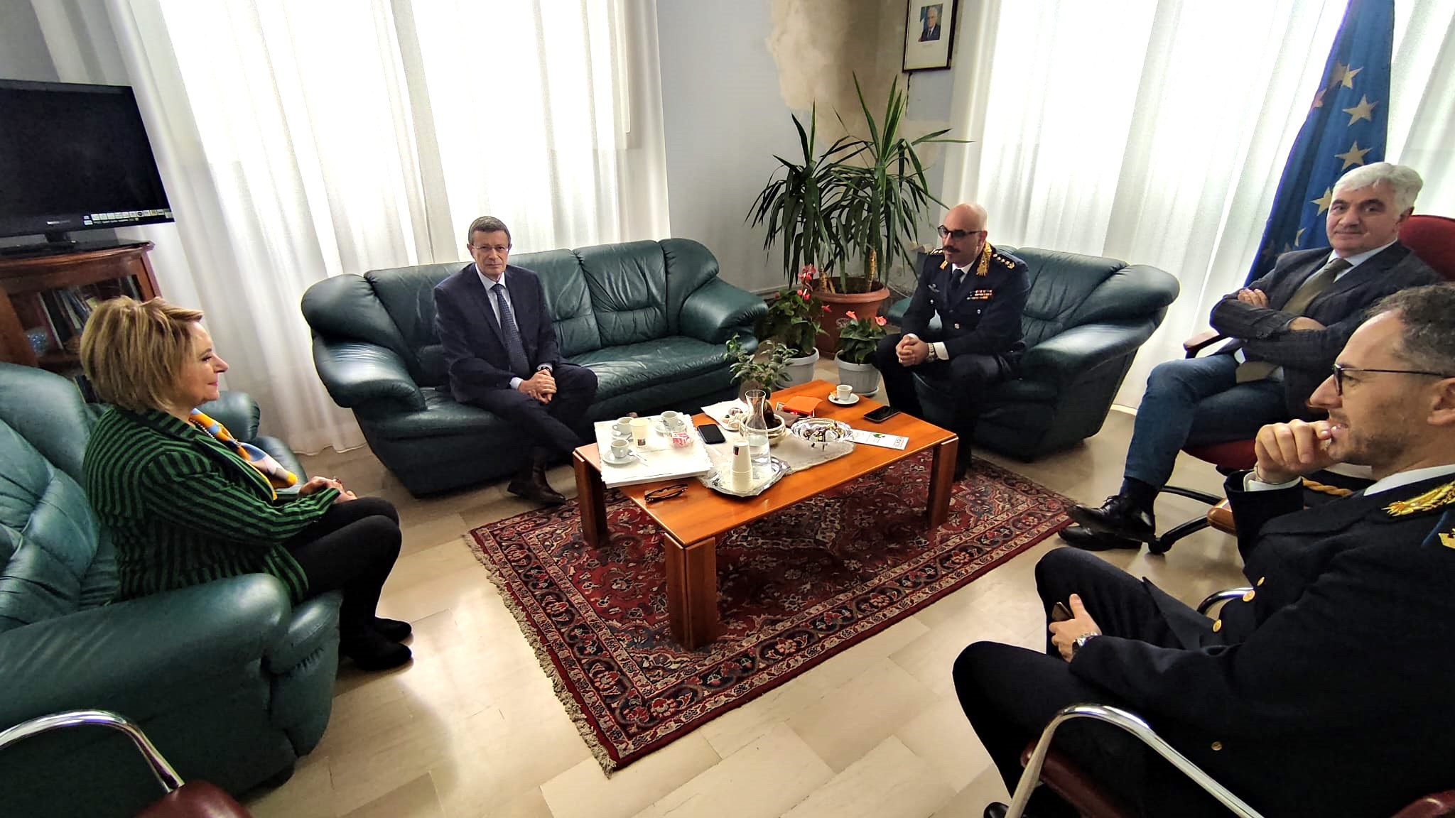 Il nuovo prefetto in visita istituzionale al Comune di Vibo Valentia