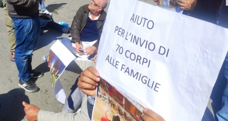 Bloccato trasferimento salme vittime naufragio a Bologna