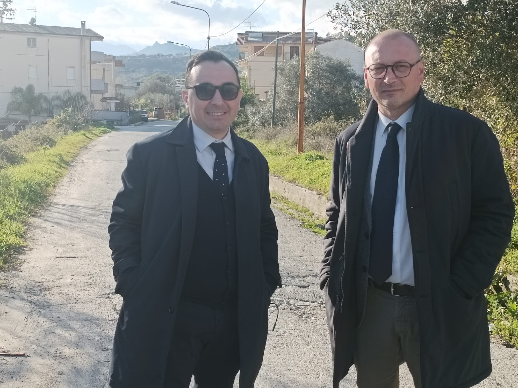 Reggio Calabria – Versace e Mantegna sulla Sp73: «Recuperate somme per i primi interventi»
