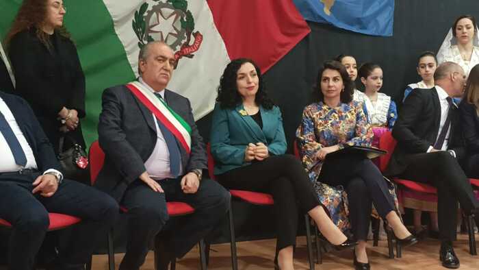 La Presidente del Kosovo è in visita in Calabria