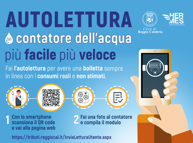 Reggio Calabria – Come fare autolettura del contatore idrico