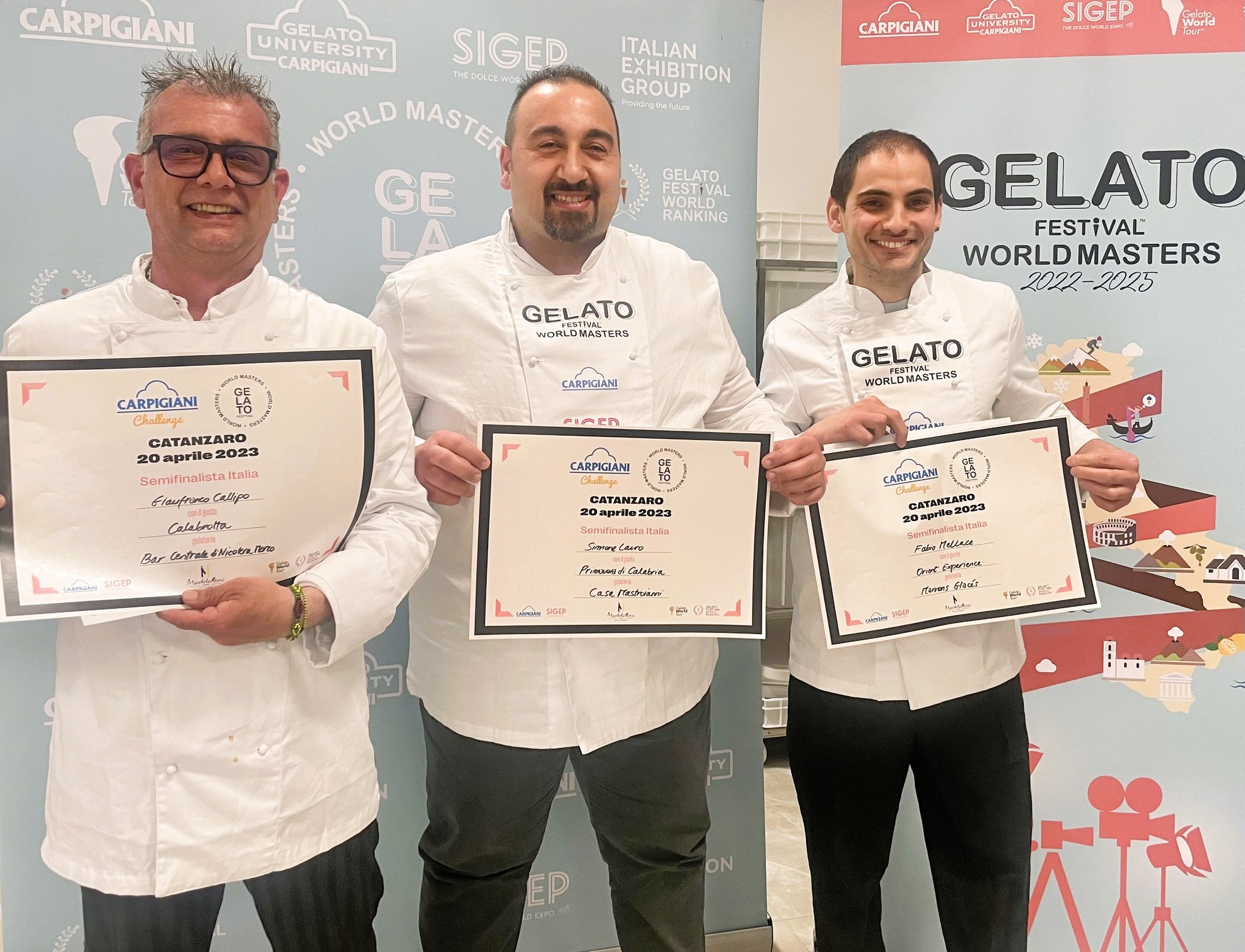 Gelato Festival World Masters: i primi classificati a Catanzaro