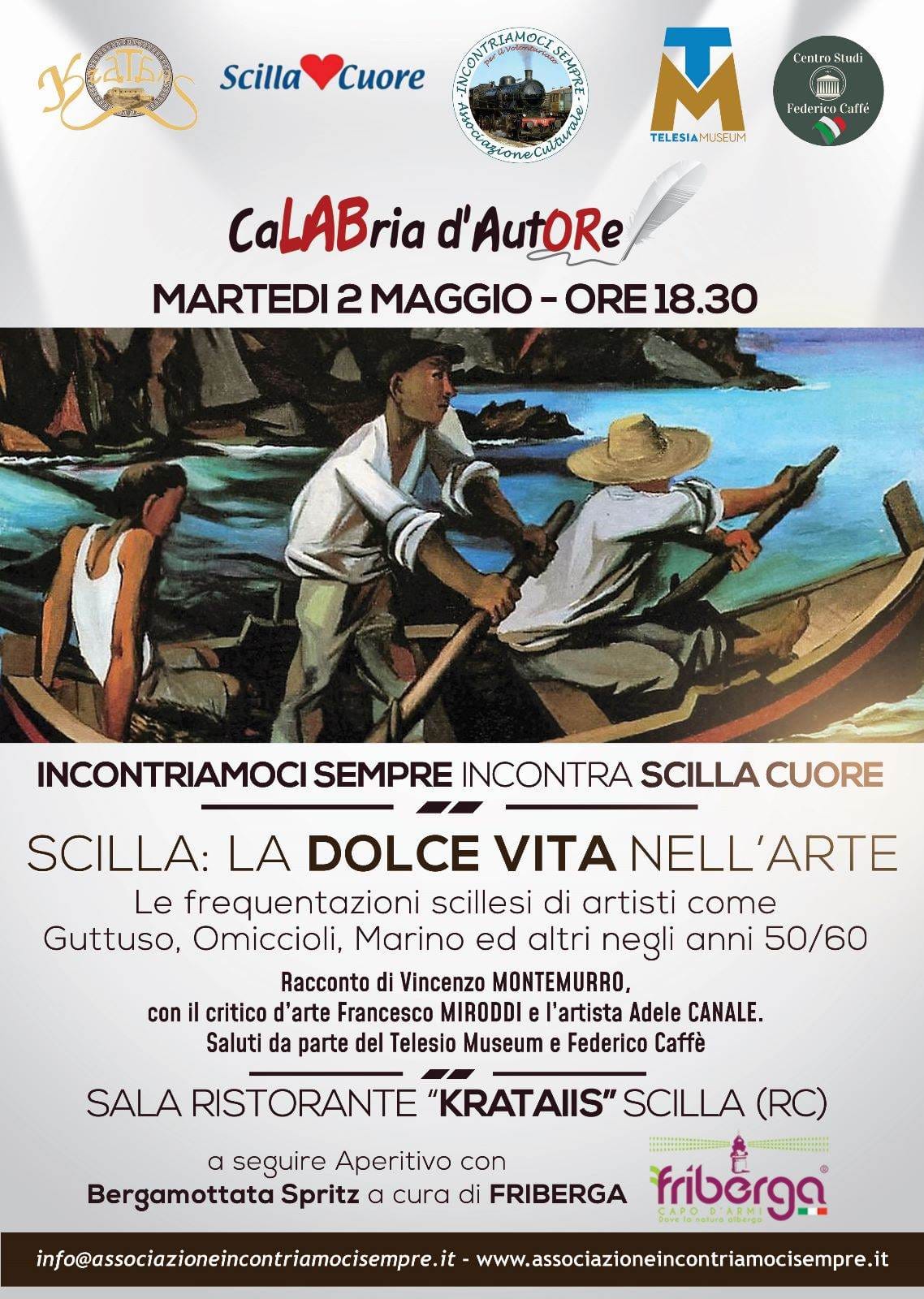 Calabria d’Autore presenta: “Scilla, la Dolce Vita nell’Arte”