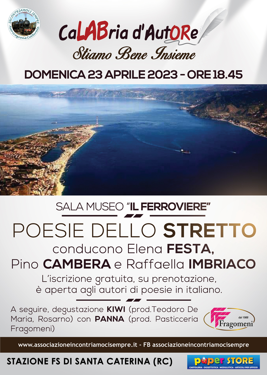 Reading Poetico in lingua Italiana per la festa di S.Giorgio alla Stazione FS di S.Caterina (RC)