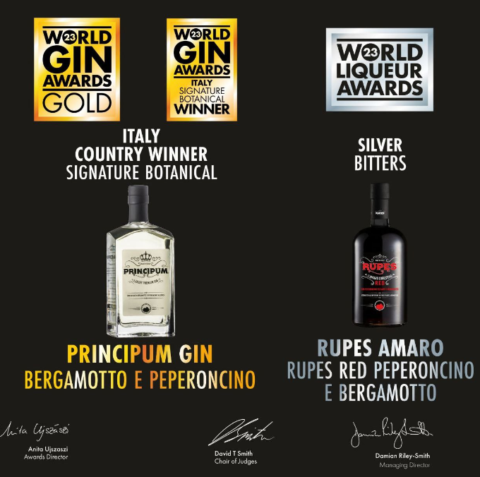 Un’altra prestigiosa medaglia in casa Rupes alla World Liqueur Awards 2023