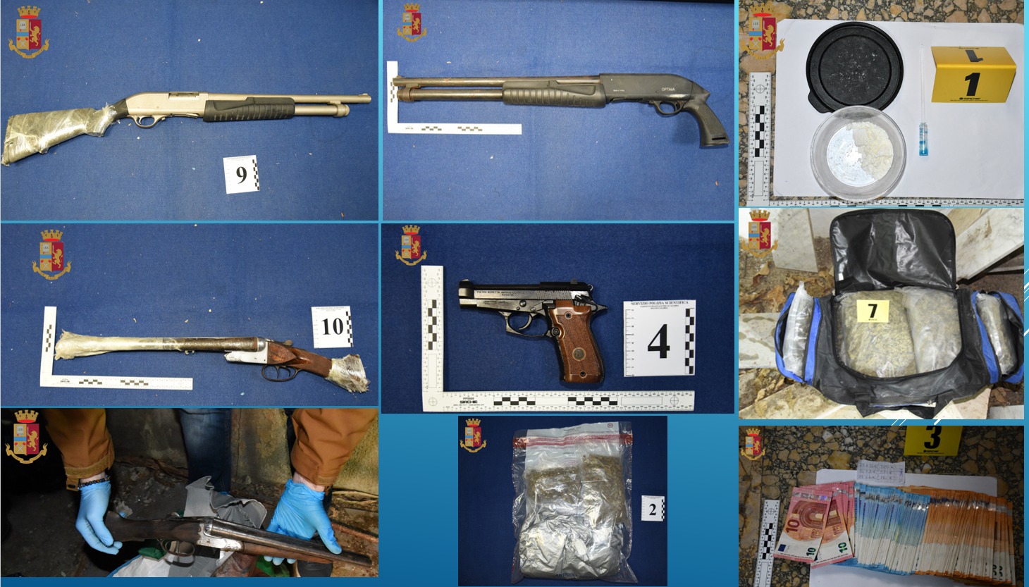 Reggio Calabria – Trovati 200 grammi di cocaina in un bar, arrestato il titolare