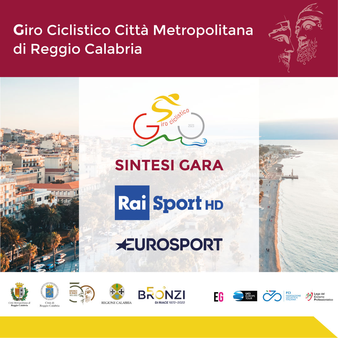 Il Giro della Città Metropolitana da oggi in differita su RaiSport ed Eurosport