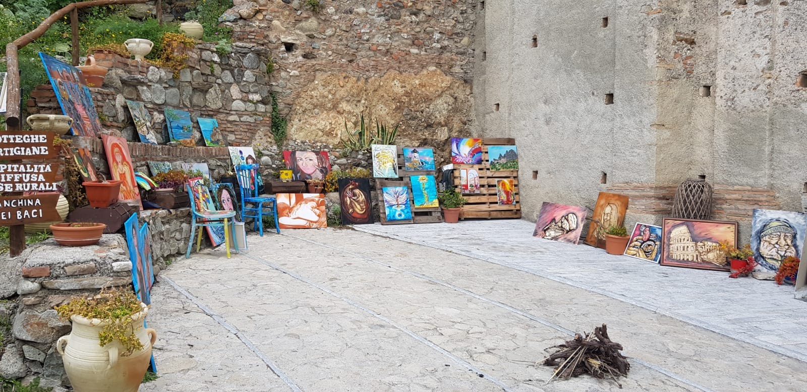 Pentidattilo strapiena con Arte in movimento