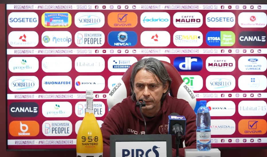 Reggina, Inzaghi non considera la penalizzazione: “Non dobbiamo stare dietro alle chiacchiere, non mi piace lasciare le cose a metà”