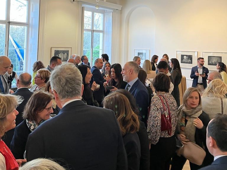 La Metrocity a Londra per la promozione del territorio: il Consigliere delegato Mantegna incontra l’Ambasciatore d’Italia