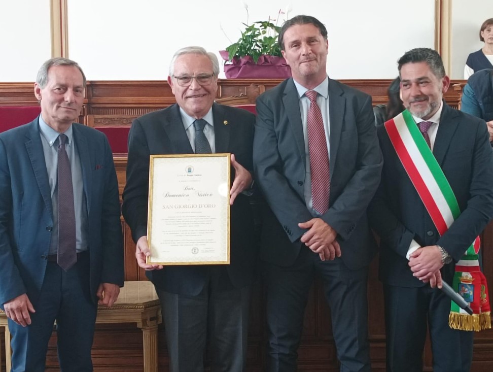 A Reggio il San Giorgio d’Oro a Mimmo Nisticò  Calipari: «Orgogliosi della sua appartenenza alla nostra Avis»