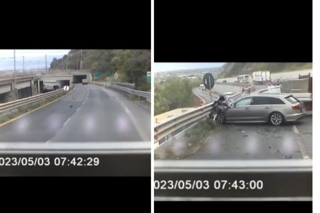 Incidente sulla Salerno-Reggio Calabria: maxi-tamponamento con dieci feriti (VIDEO)