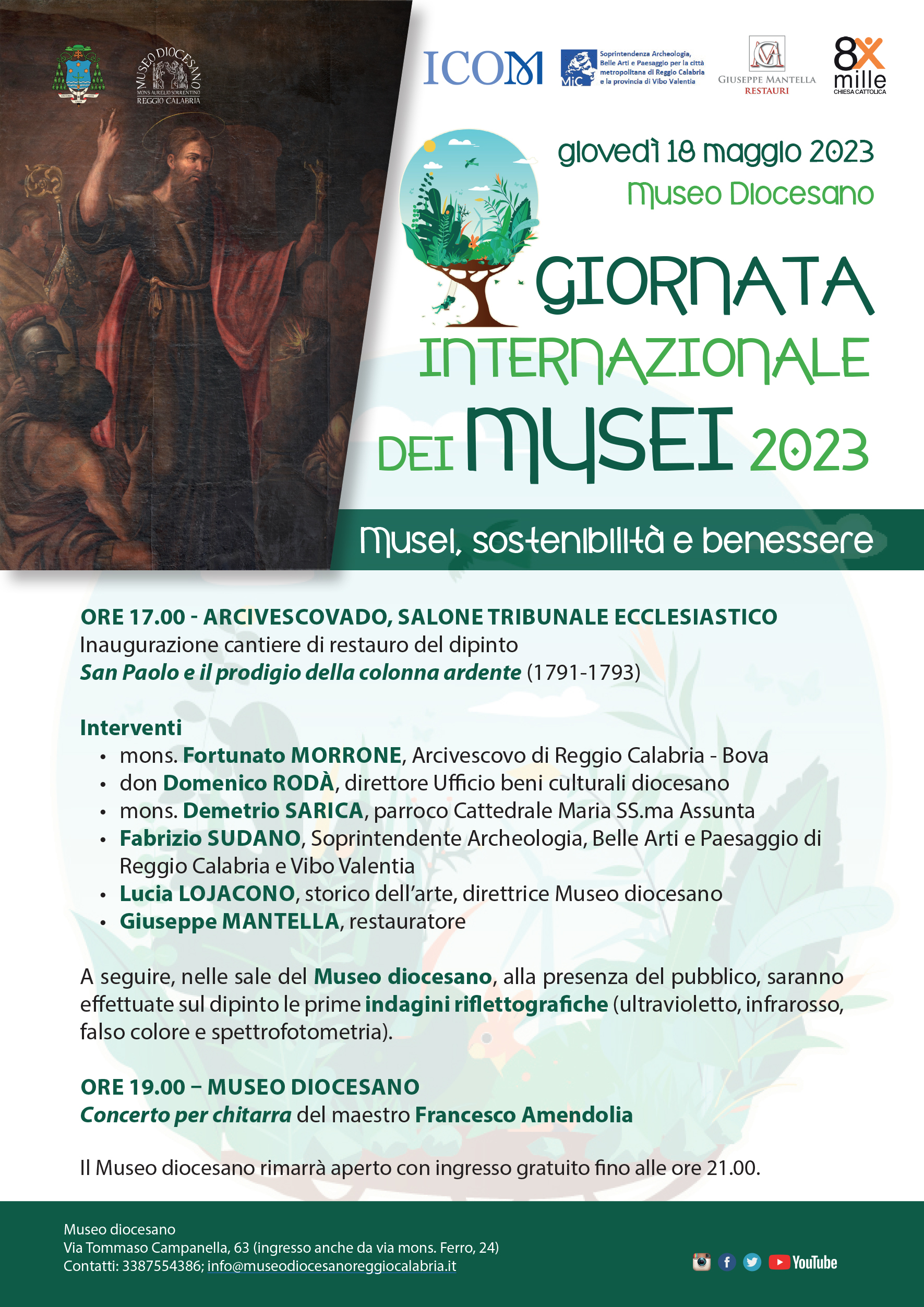 Reggio Calabria – Apertura straordinaria al Museo diocesano