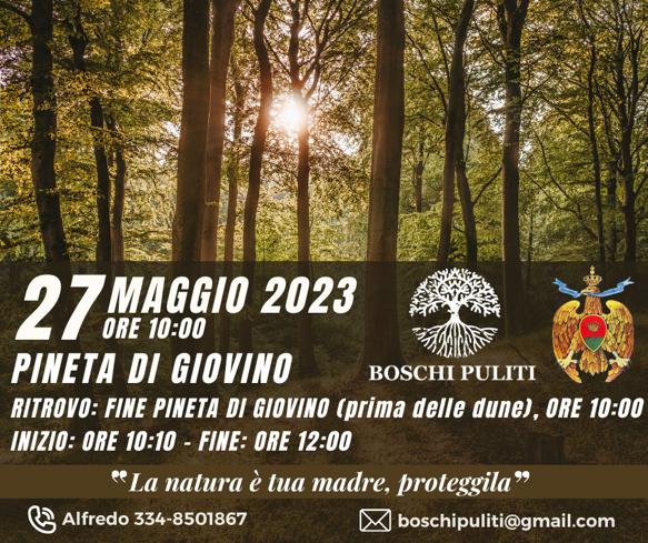 Catanzaro, terzo appuntamento con “Boschi puliti” a Giovino
