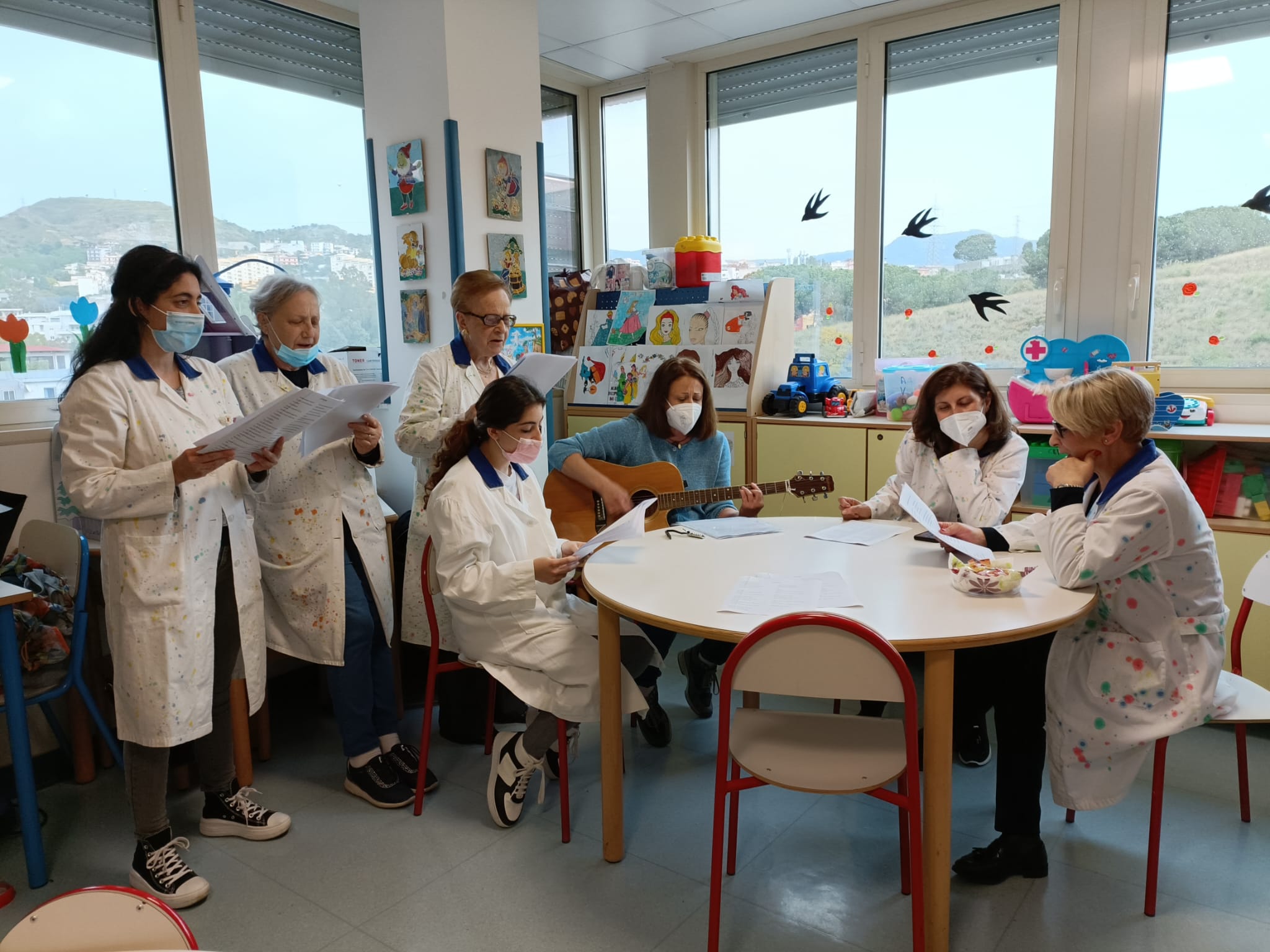 Reggio Calabria – L’Avo celebra la festa della mamma nel reparto di Pediatria del Gom