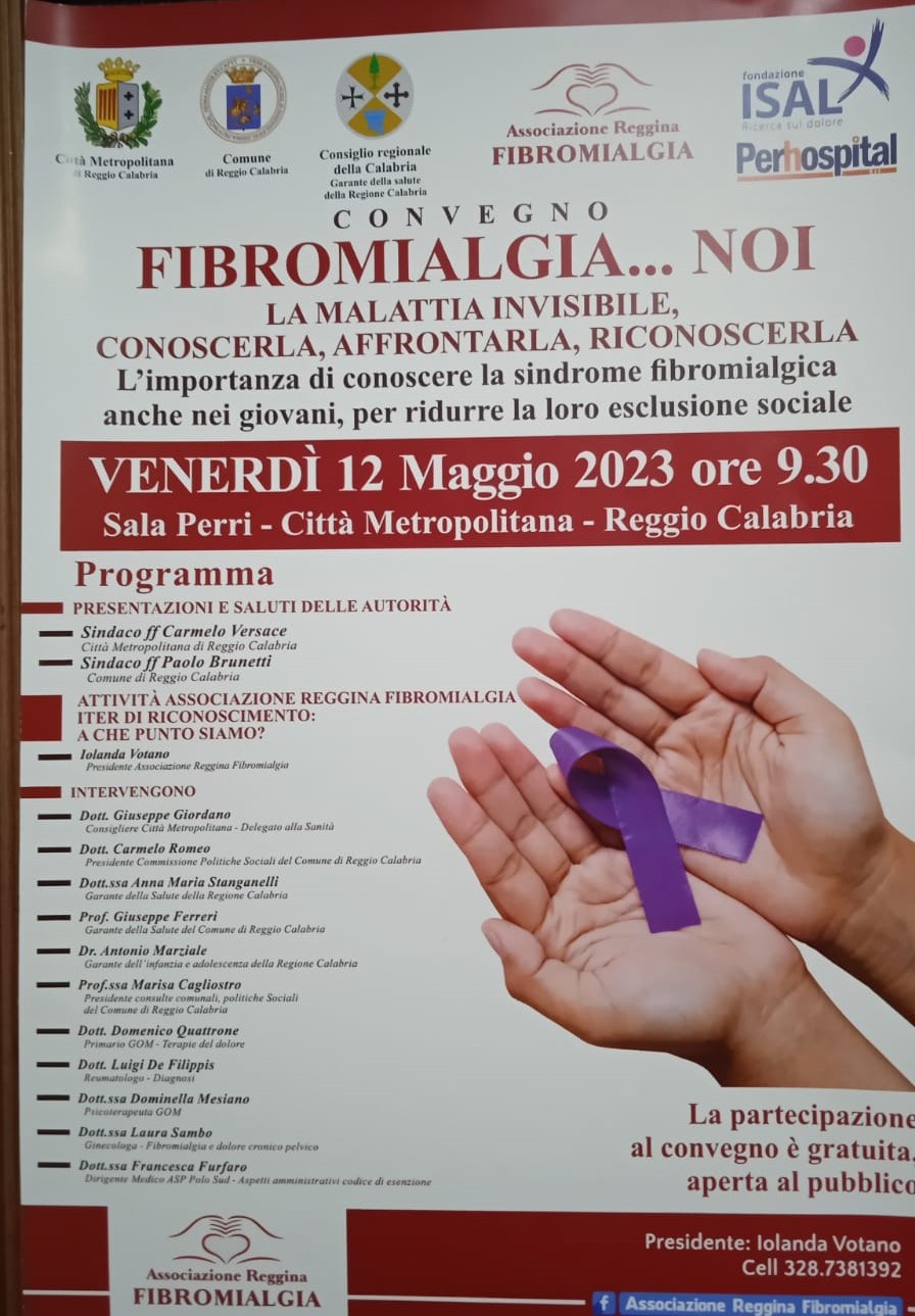 Reggio Calabria – A Palazzo Alvaro convegno in occasione della Giornata mondiale della Fibromialgia