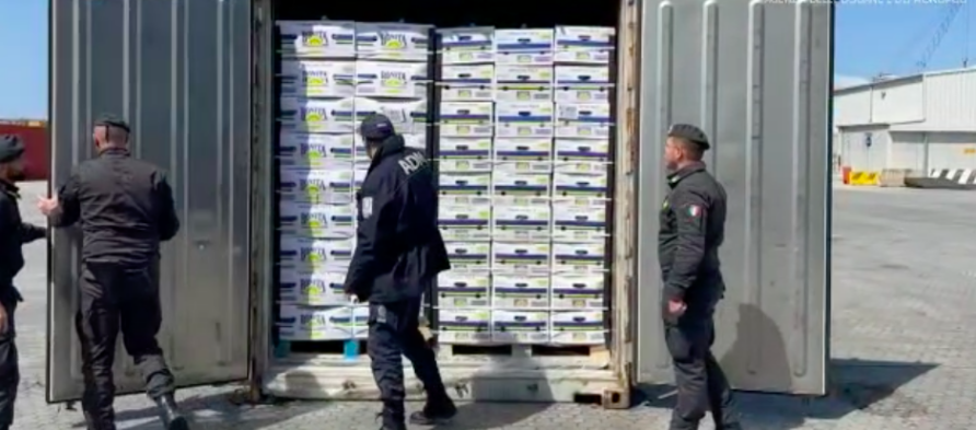 Maxisequestro di cocaina al porto di Gioia Tauro