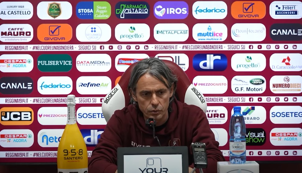 Reggina, Inzaghi: “Speriamo che con l’Ascoli non sia l’ultima, rifarei la scelta di Reggio Calabria senza dubbio. Io e la mia famiglia stiamo benissimo”