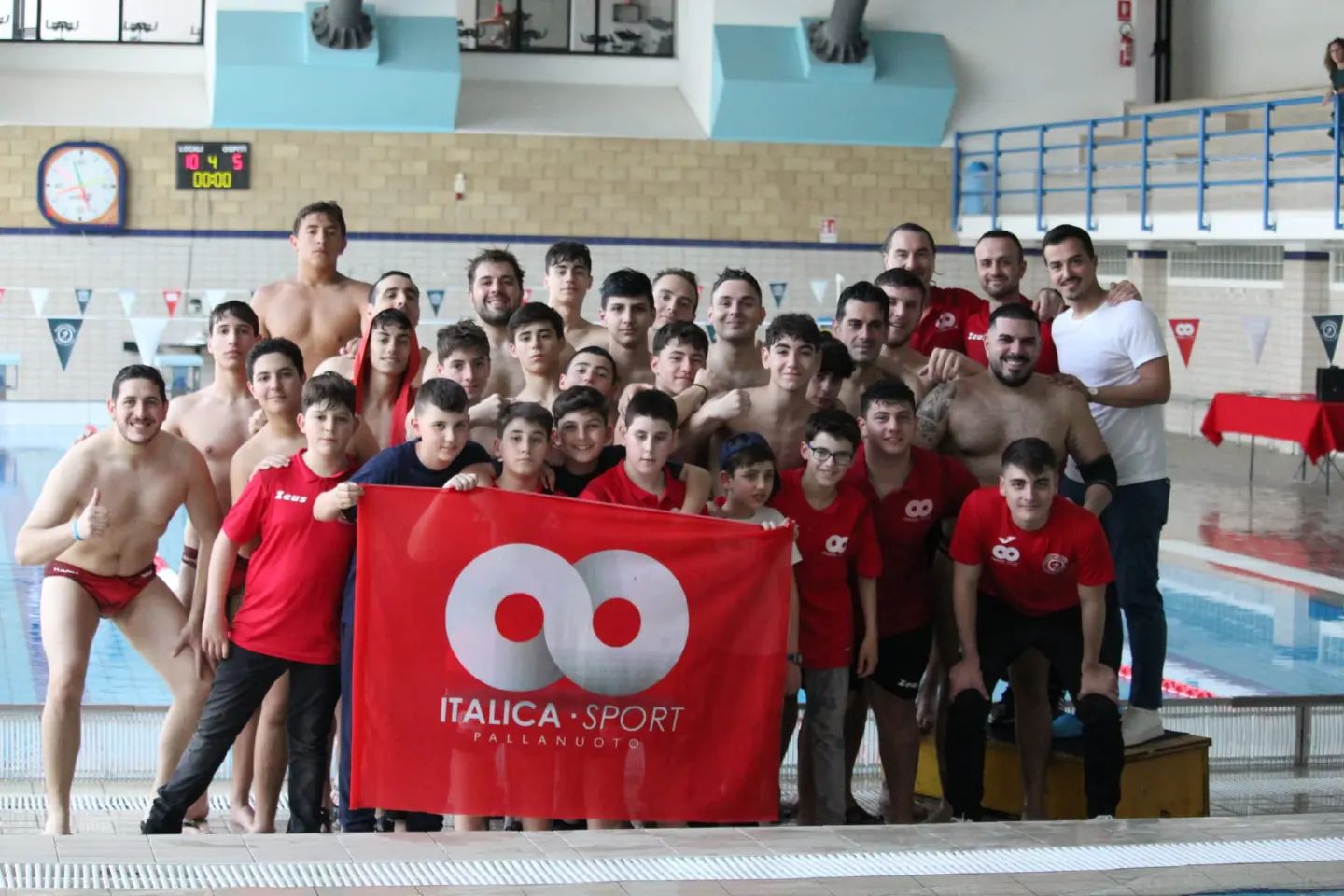 Gioia nella pallanuoto per Reggio Calabria, l’Italica Sport ha vinto il campionato di Promozione