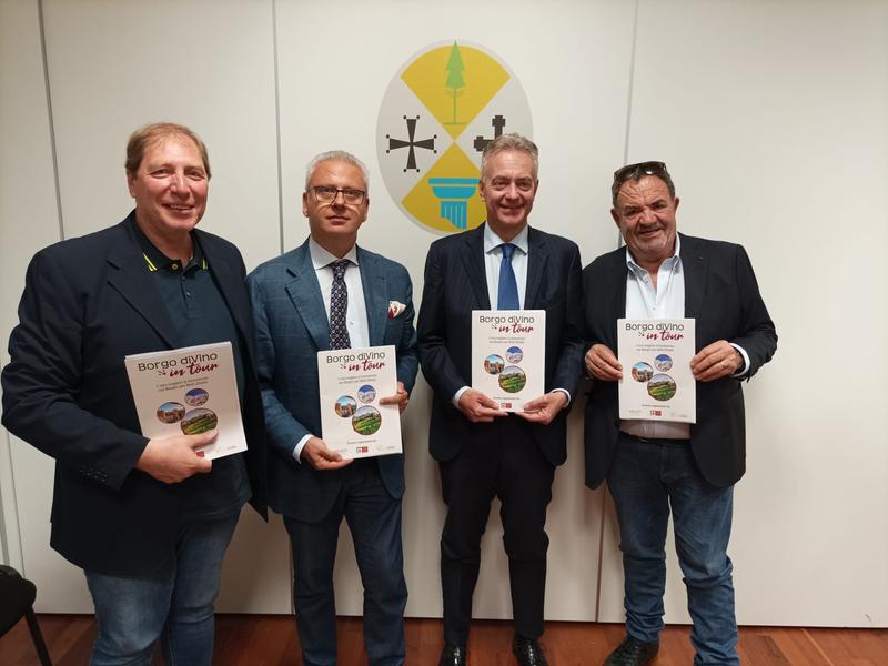 Borgo diVino in tour ad Altomonte, presentazione in Cittadella con l’assessore Gallo