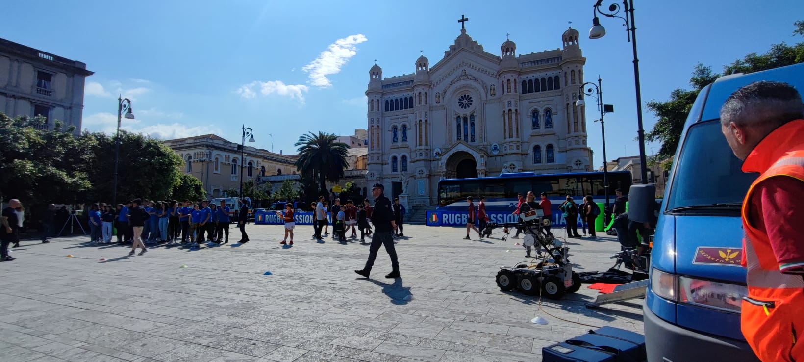 Polizia di Stato di Reggio Calabria : concluso il progetto “Legalità-Scuola-Rugby”